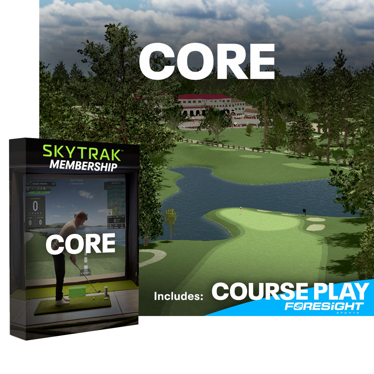 SKYTRAK Core (FS) Membership | Annual Virtual Golf & Game Improvement