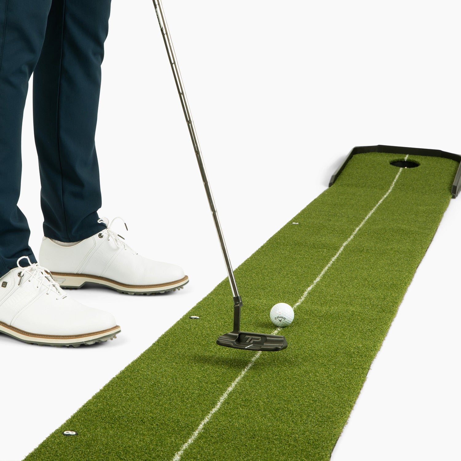 SKYTRAK™ 9' Putting Turf Mat with Automatic Electric Ball Return