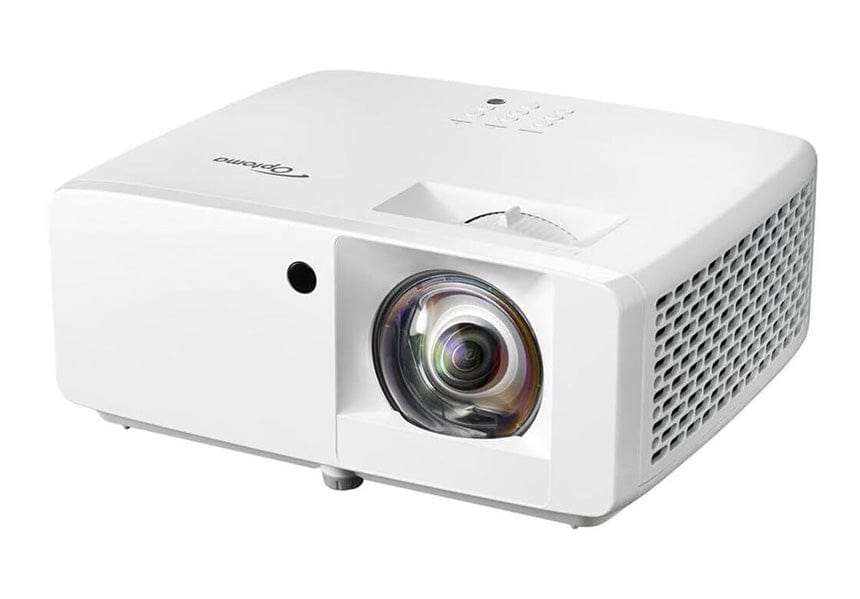 Optoma GT2000HDR Projector  white background close up view 
