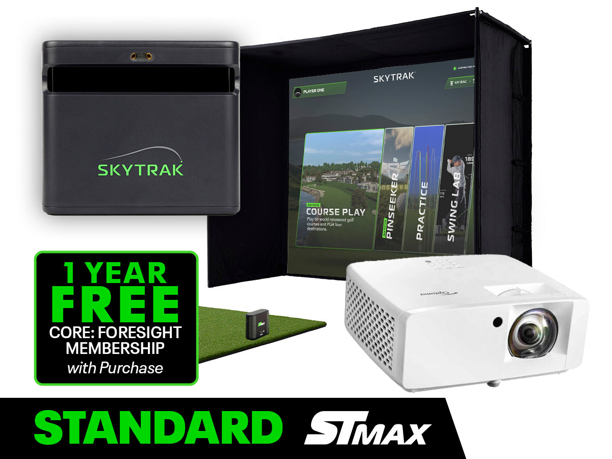 SKYTRAK ST MAX Golf Simulator Standard Studio